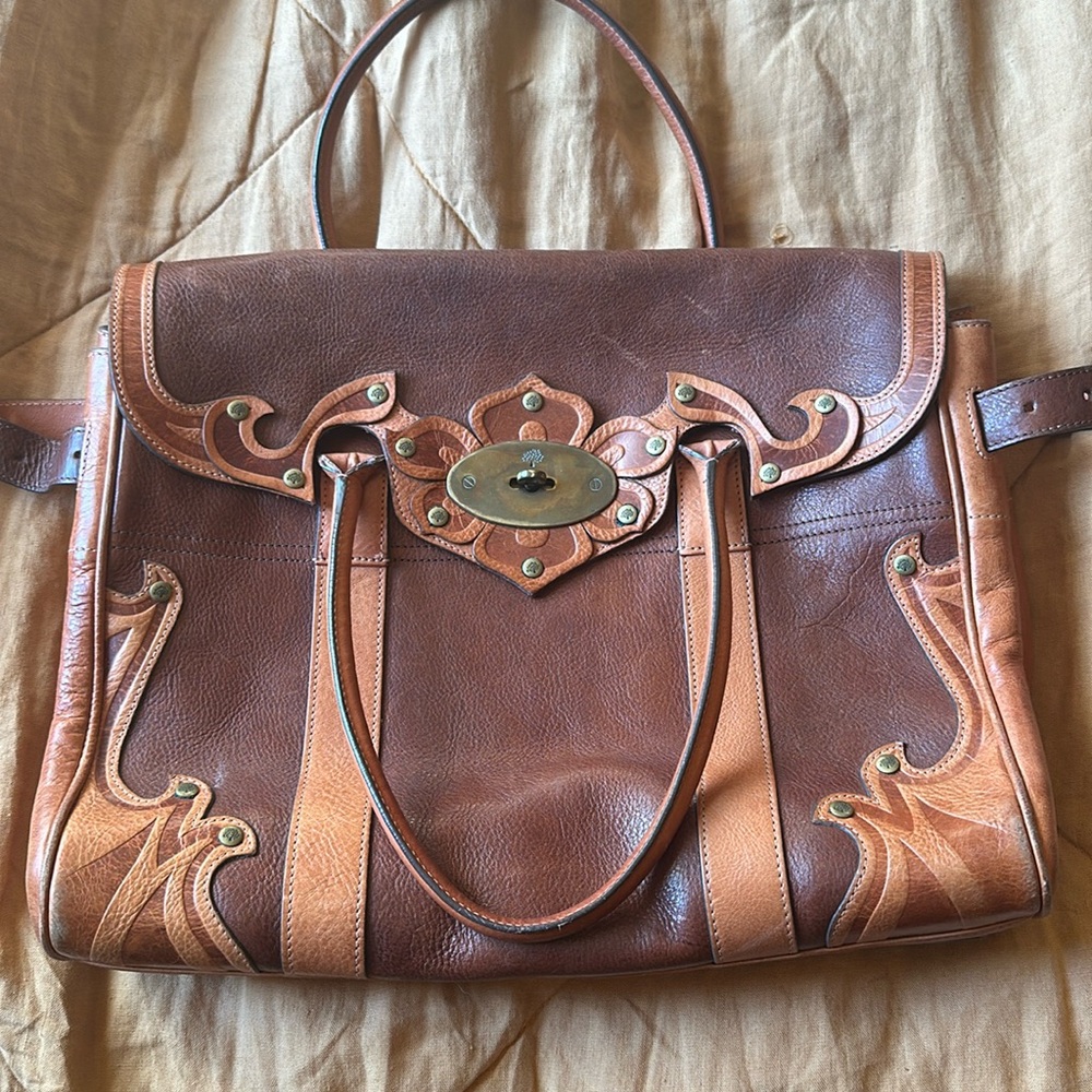 Mulberry vintage western boho handbag